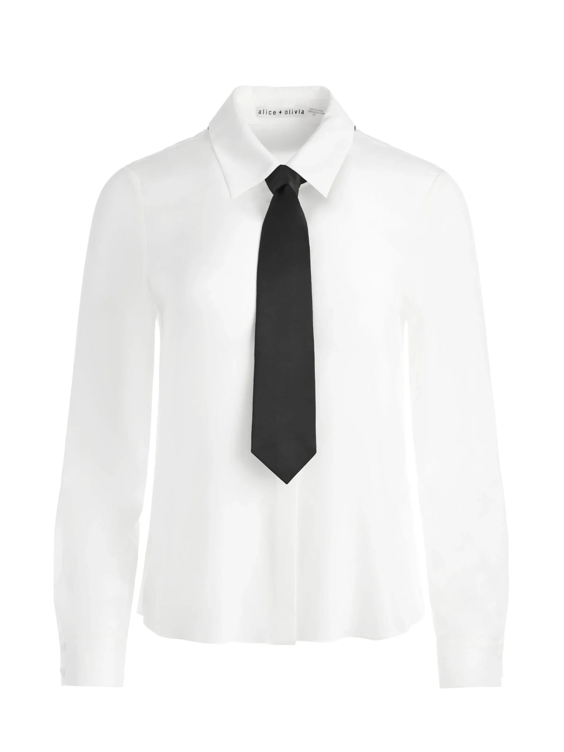 WILLA PLACKET TOP WITH TIE