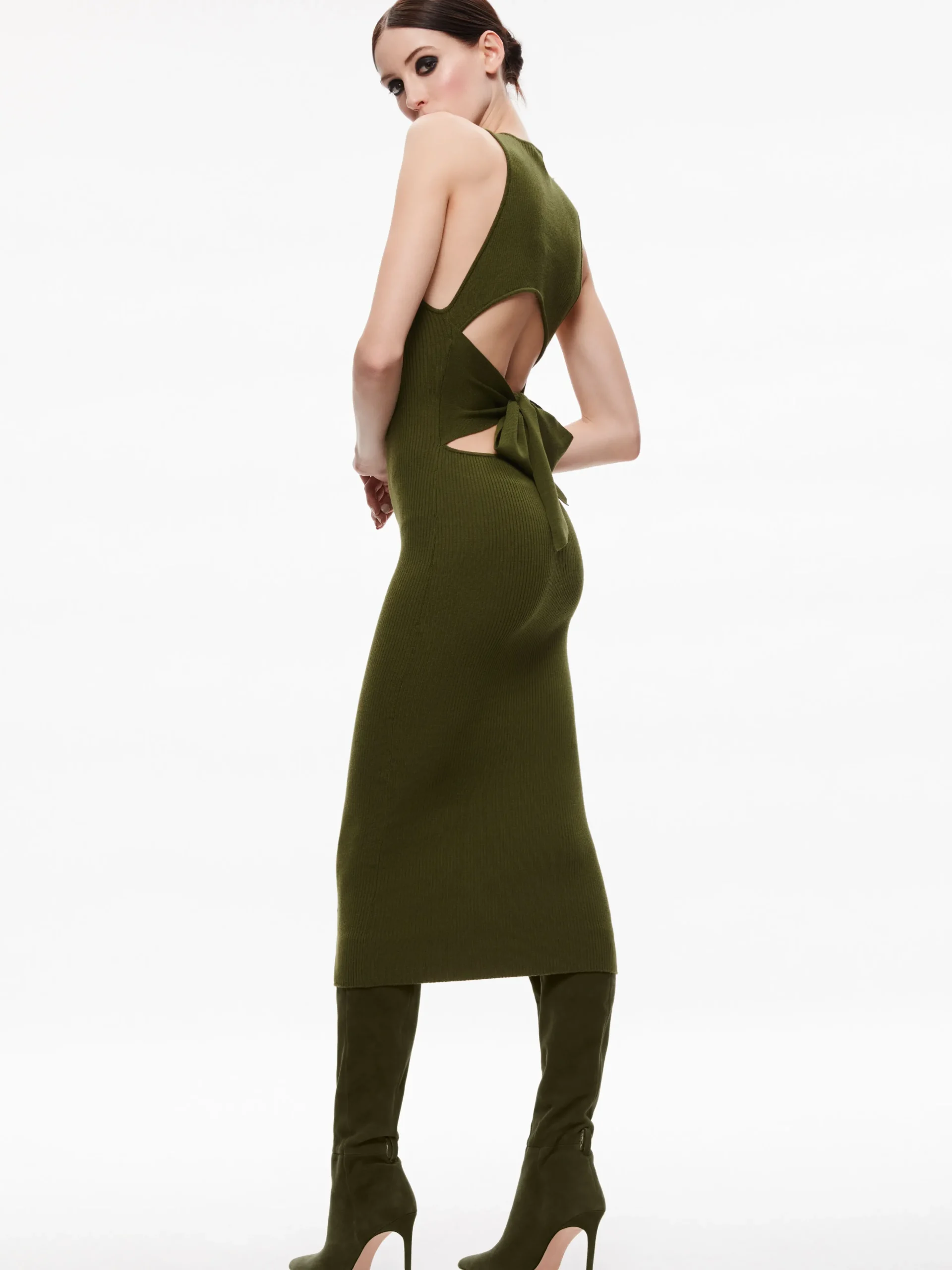 WRIGHT TIE BACK DRESS