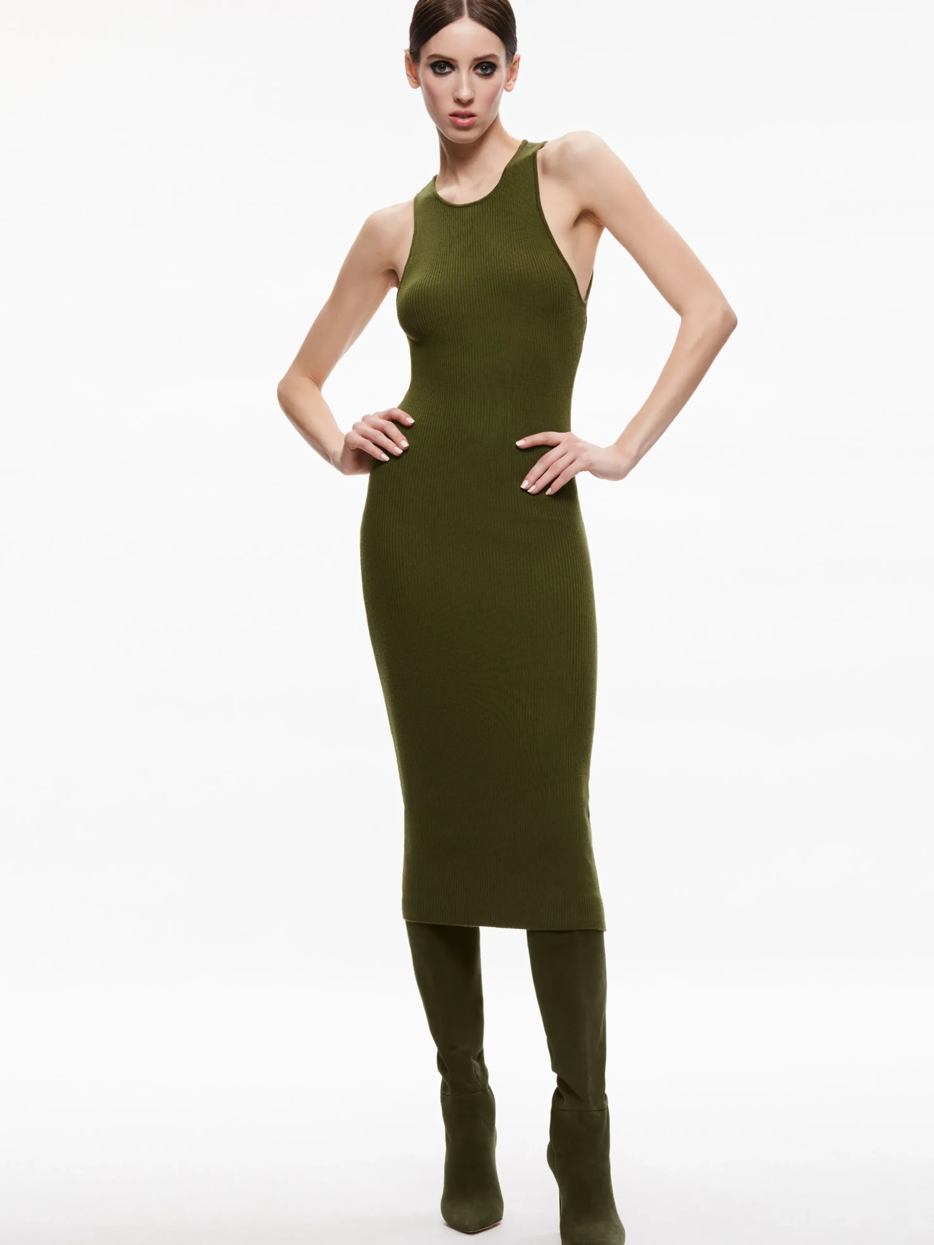 WRIGHT TIE BACK DRESS