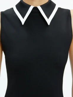 WYNELL COLLARED MINI DRESS
