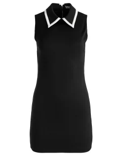WYNELL COLLARED MINI DRESS